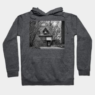 The Carriage House In Black And White Hoodie
